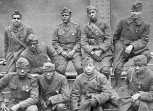 Figure 1. African-American soldiers in France.